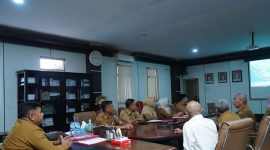 Suasana rakor berlangsung// Foto: Forkopimda Bolaang Mongondow Utara.
