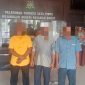 Pelapor IS, BL dan AJ. (Foto: Istimewa)