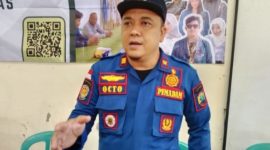 Plt. Kabid Pencegahan Damkarmat Lampung Selatan, Octofiansyah SE//Foto: Mrs