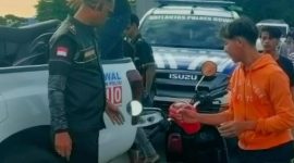 Polres Gowa berhasil mengamankan 18 unit sepeda motor dalam razia balap liar yang digelar di Jalan Poros Desa Biringngala, Kecamatan Barombong, Kabupaten Gowa (alfian)