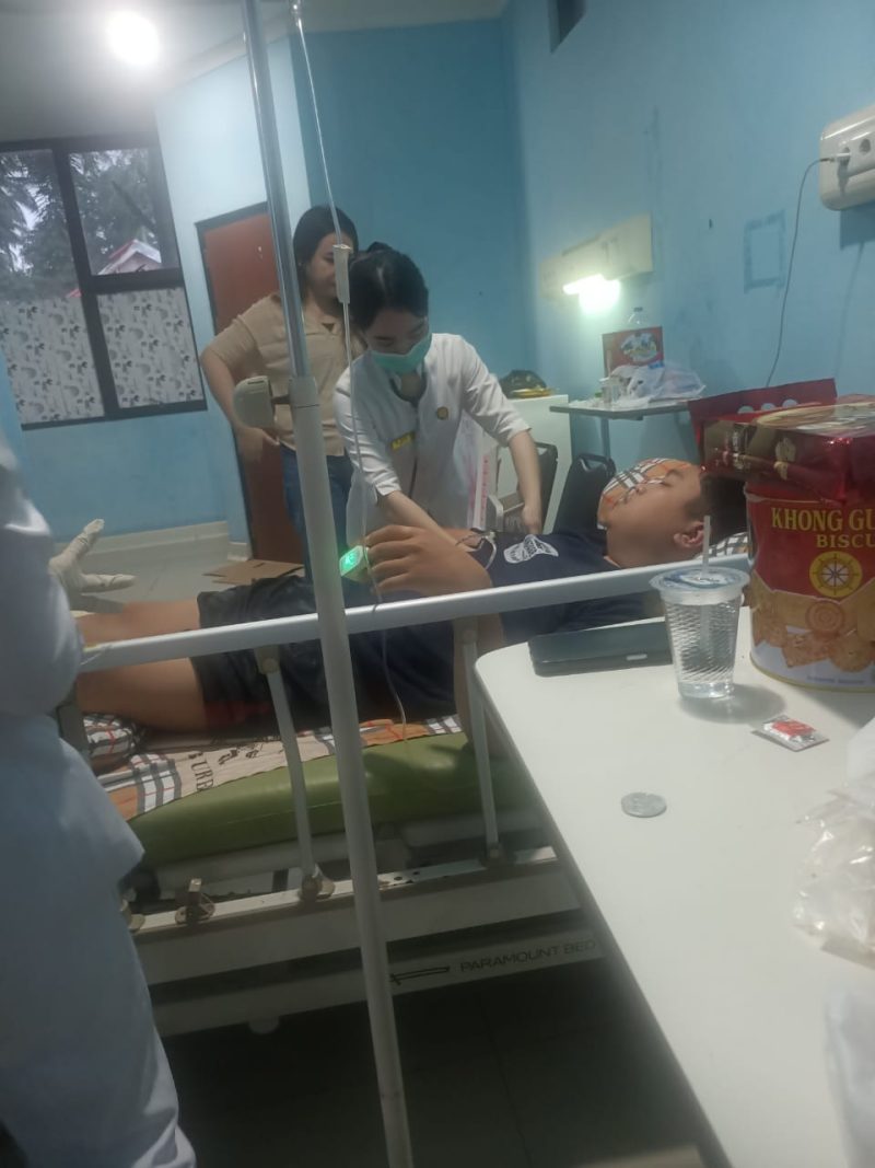 Briptu Daffa Jalani Pemulihan Intensif//Foto: Istimewa.