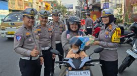 Sat Lantas Polres Asahan Gelar Kegiatan Preemtif di Hari Kedua Reward Pengendara Tertib Lalu Lintas 2025//Foto: Istimewa.