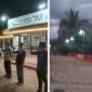 Polsek Dumoga Timur, kini telah di pasangi 12 titik lampu penerangan//Foto: Istimewa.
