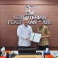Kunjungan Strategis Wali Kota Kotamobagu ke Kementerian PUPR//Foto: Kominfo Kotamobagu.